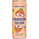 Wild Wonder Organic Strawberry Passion Probiotic Sparkling Drink, 12 FZ