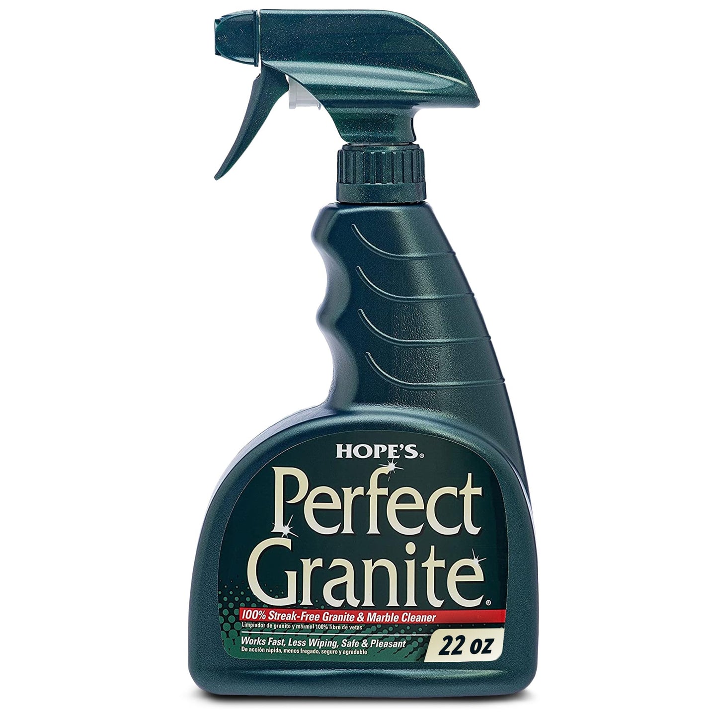 HOPE'S Perfect Granite & Marble Countertop Cleaner and Polish, Streak-Free, Ammonia-Free, 22 Ounce, Pack of 1