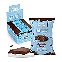 Munch Better Chocolate Fudge Protein Brownies - 15g Protein, Soft & Chewy, Gluten-Free, Low Sugar, Individually Wrapped, Clean Ingredients - 12 Count