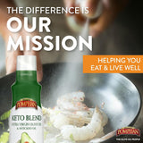 Pompeian Keto Blend Cooking Spray with Extra Virgin Olive Oil and Avocado Oil - 5 Fl Oz - No Propellants - Mild, Buttery Flavor for Sautéing, Stir-Frying, and Roasting