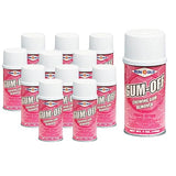 Sun-Glo Gum-Off - Chewing Gum Remover and Wax Remover - Efficient, Non-Damaging, Fast & Easy Removal, Advanced Multi-Surface Cleaner - Sold 12 per