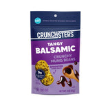 Crunchsters Sprouted Mung Beans, Plant-Based Protein Super-Snack and Salad Topper, Gluten-Free, Nut-Free, Vegan, 5g Protein/Serving, 4oz. Bags, Tangy