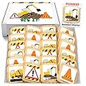 Construction Cookies individually Wrapped | Bulk Party Favors Birthday Party | Bulldozer Excavator Digging Vehicles | Birthday Baby Shower
