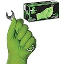 Python Grip Eppco Green Nitrile Gloves - Size XL 90 Count Box