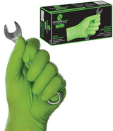Python Grip Eppco Green Nitrile Gloves - Size XL 90 Count Box