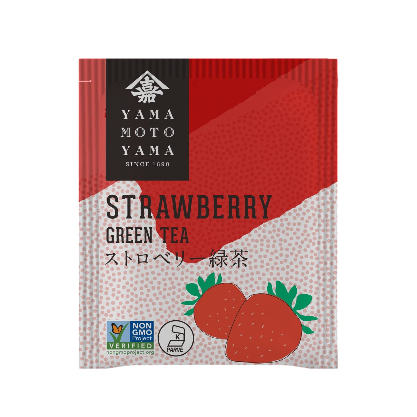 Yamamotoyama Strawberry Green Tea, 18 bags