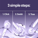 Clorox Scentiva ToiletWand Refills, Lavender and Jasmine, 20 Count