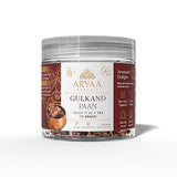 Aryaa Organic Gulkand Paan l 8.75oz (250g)| Herbal Tea & Digestive Snack | | Shredded l 100% Natural, Vegan, Gluten-Friendly | Sound-Infused, Non-GMO