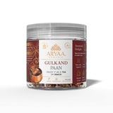Aryaa Organic Gulkand Paan l 8.75oz (250g)| Herbal Tea & Digestive Snack | | Shredded l 100% Natural, Vegan, Gluten-Friendly | Sound-Infused, Non-GMO