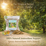 Mango Dried Leaf Tea (Hojas de Mango secas) - Jumbo 4 oz Loose Leaf Herbal Tea - 100% Natural, Vegan, Non-GMO, Caffeine-Free - Traditional Herbal