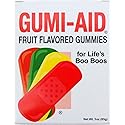Gumi-Aid Fruit Flavored Gummy Bandages 3 oz Box (Pack of 2)