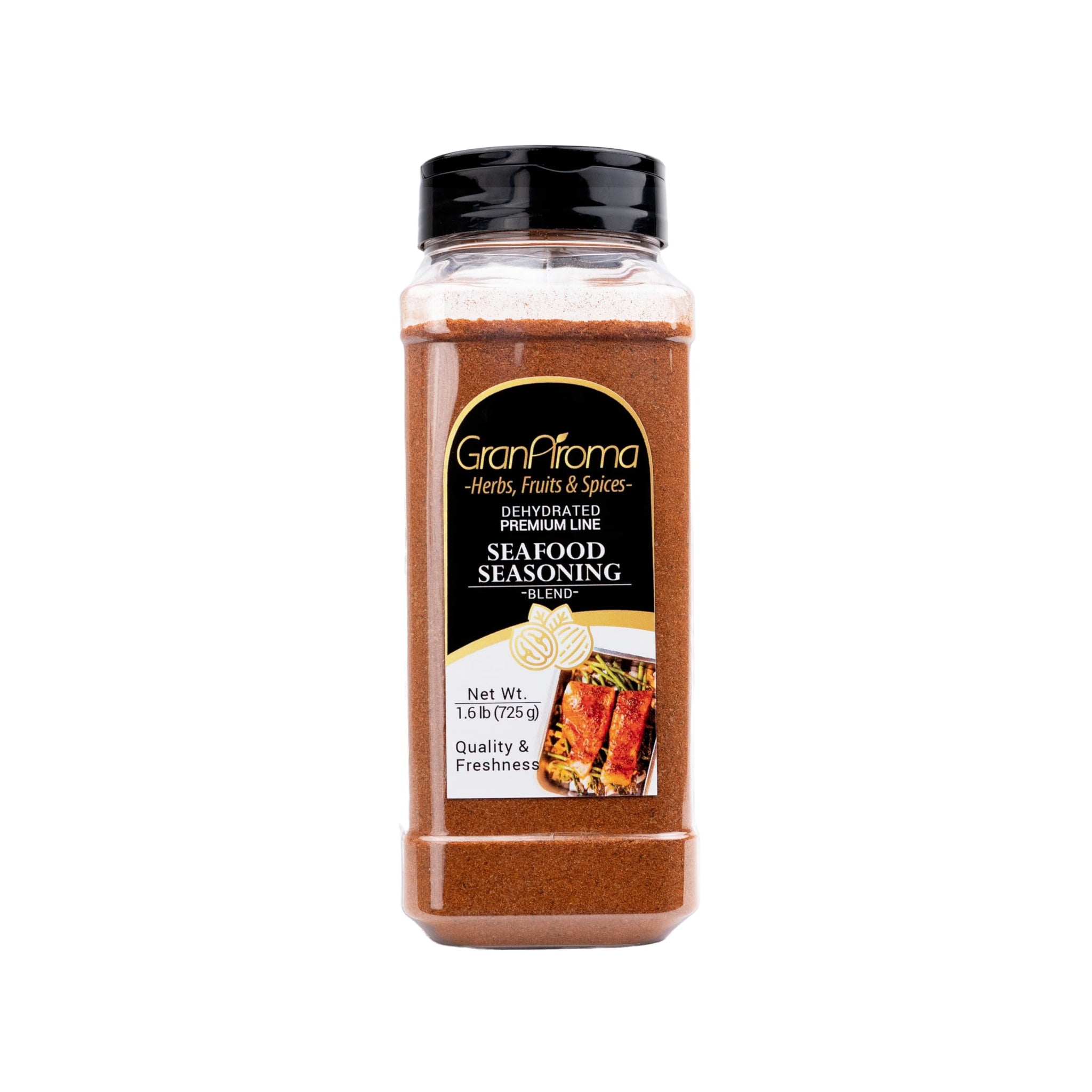 GranAroma Seafood Seasoning, Fish & Shrimp, Blend of Spices, Flavorful (1.6 Pound)