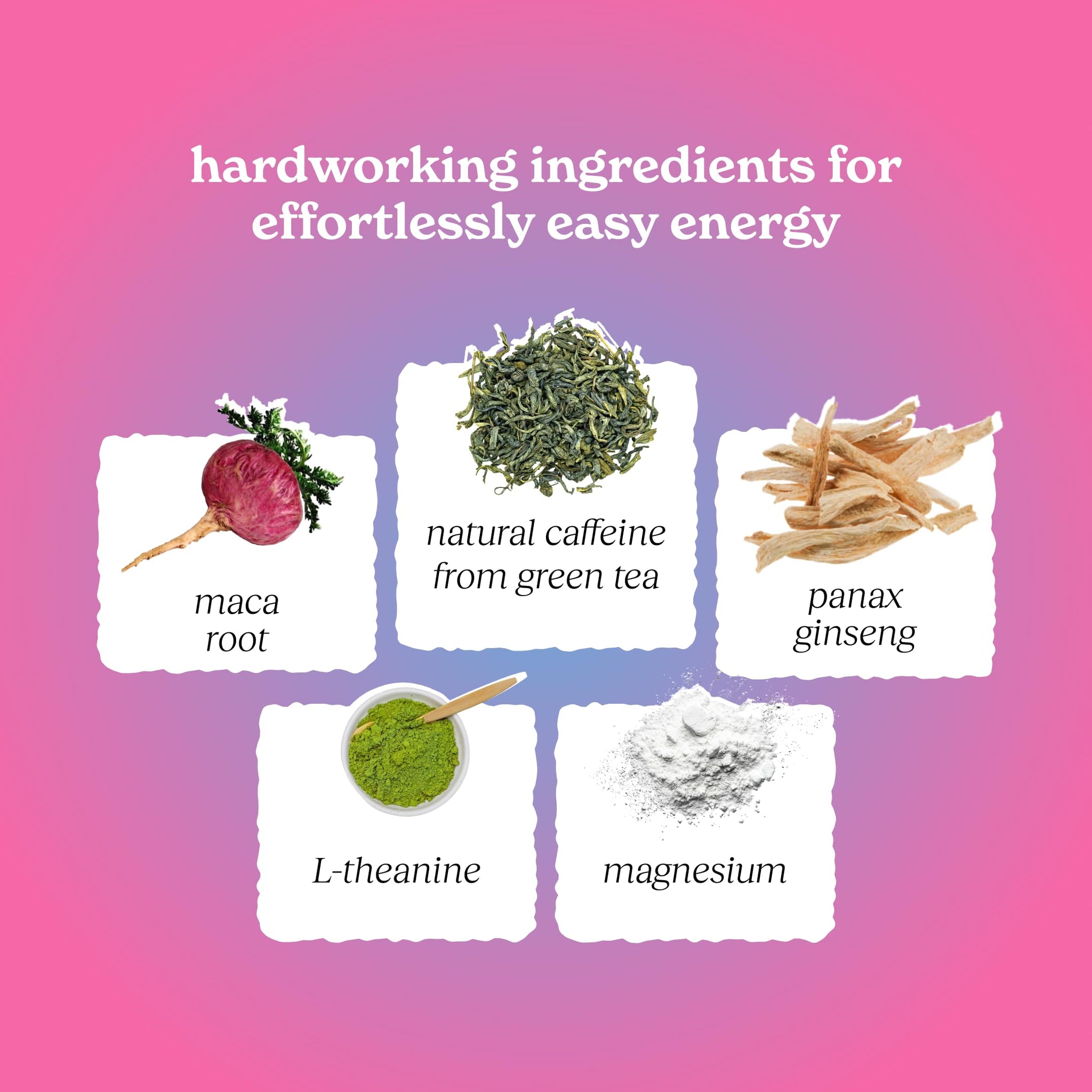 Easy Energy Drink (Strawberry) - Zero Sugar Sparkling Energy Drink with Natural Caffeine, Magnesium & Lion’s Mane - Clean Energy for Workouts & Busy