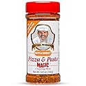Chef Paul Magic Seasoning Blends Pizza & Pasta Magic Hot & Sweet | Italian Seasoning | Parmesan Cheese & Herbs Blend | No Added Salt & Preservatives |