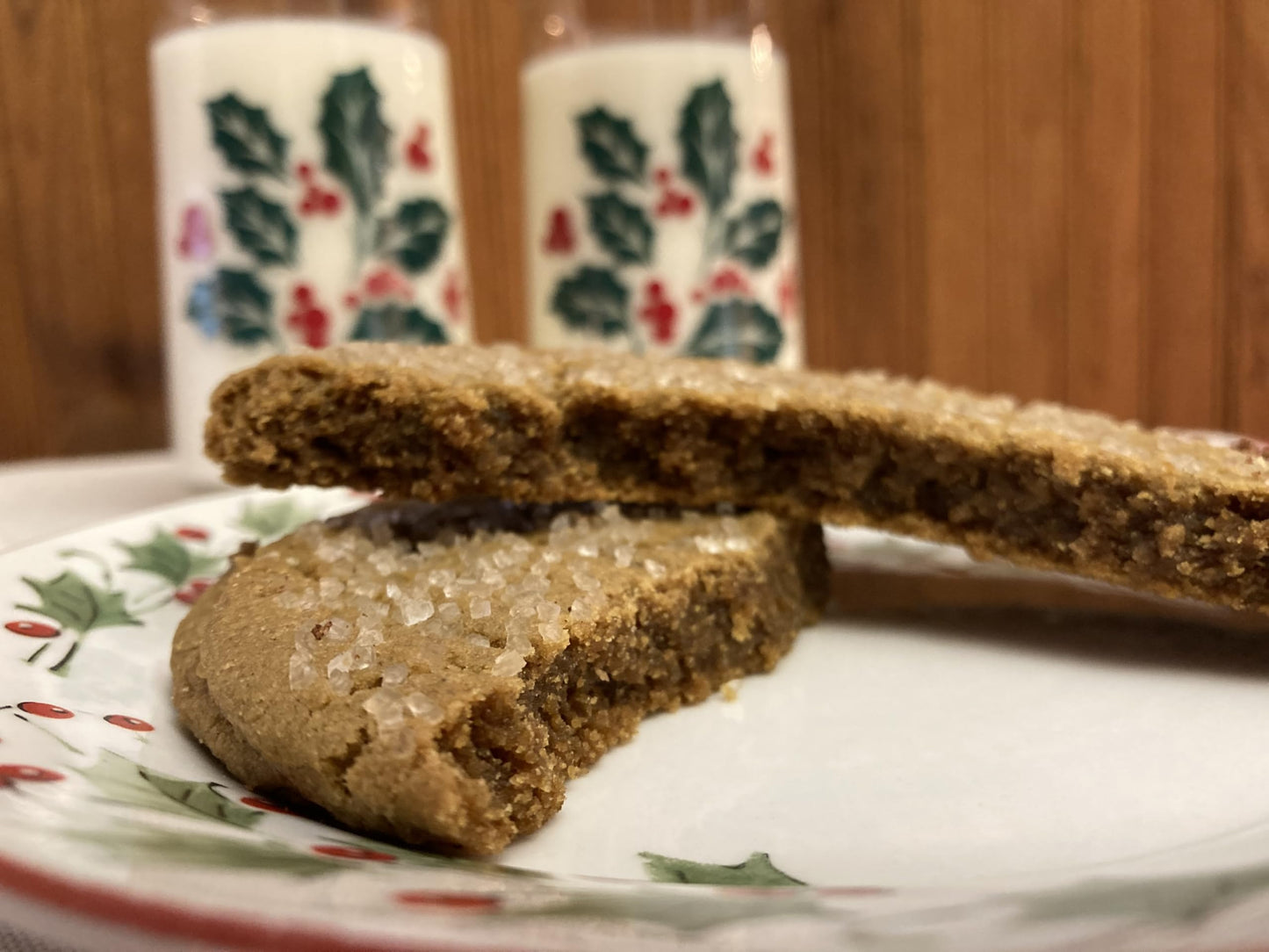 Ginger Molasses Cookie! 3 Large 5inch Homemade Cookies!