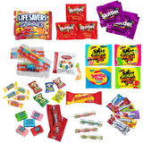 Christmas Candy Individually Wrapped Treats - 3LB Holiday Bulk Assorted Variety Pack - Party Favor Bags - Full-Size Bars - Stocking Stuffer Mix