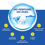 Carbona Laundry Detergent Sheets | Eco-Friendly Washing Detergent | Up to 50 Loads (25 Sheets) | Stain Remover | No Perfume or Dyes | Free & Clear