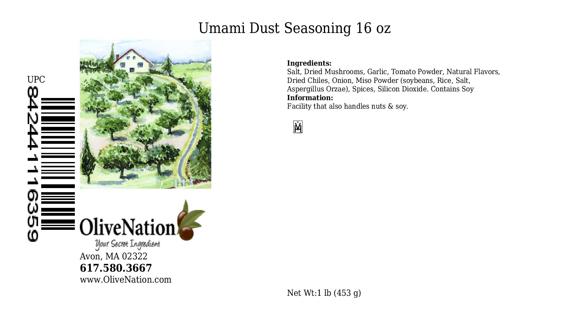 OliveNation Umami Dust Seasoning 16 ounces