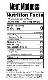 Spice Beast - Meat Madness Protein Enhanced Seasoning Mix - Low Sodium - Sugar Free - No MSG