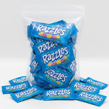 Razzles Candy Gum Original 80 Packs - Bulk Candy in Resealable Bag, 5 Assorted Fruit Flavors, Individually Wrapped for Freshness, Soft & Chewy