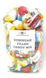 Euro Filled Hrad Candy - Total wt. 30(Oz), Include: 3 pck of Euro Filled Candy,