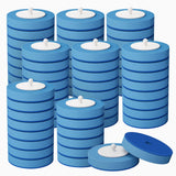 VegStow 64 Count Disposable Toilet Brush Heads (8 Bags of 8), Toilet Bowl Wand Refills for Bathroom Cleaning, Heavy-Duty Scrubbing Pads, Not