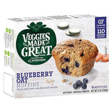 Veggies Made Great, Blueberry Oat Muffins, 12 Ounce