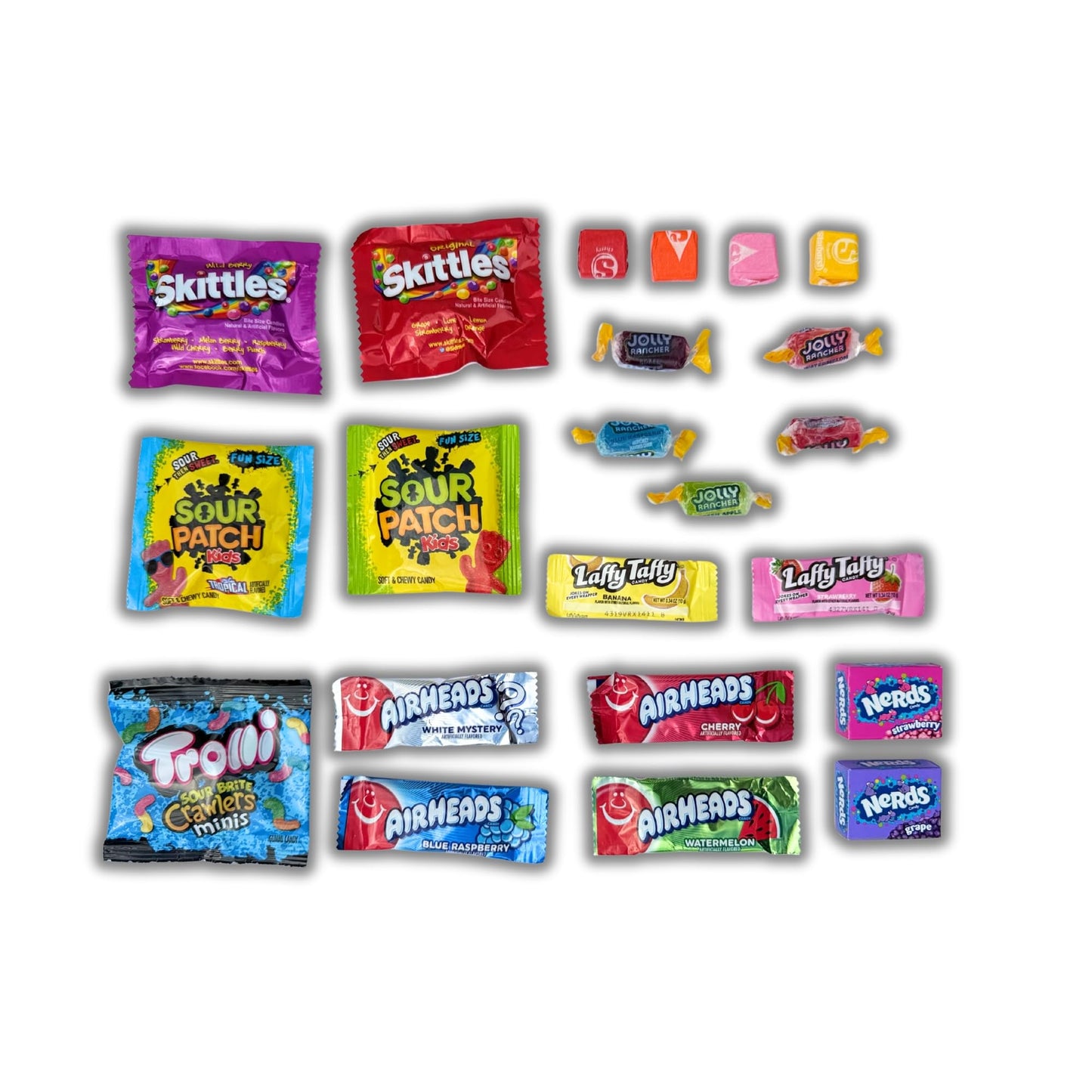 Bulk Variety Candy Mix - 2 LB Bag - Assorted Individually Wrapped Candies, Gummies, Hard Candy, Sour & Chewy Candies - Party Favors, Goodie Bags