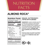 Almond Roca Pack of 4 Canisters - 10oz Individually Wrapped Chocolate Candy - Classic Buttercrunch Toffee with Almonds - Gluten Free, Kosher