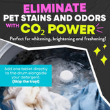 Jackson Galaxy Wash Meowt! - Stain & Odor Removing Pet Laundry Detergent - Non-Toxic CO2 Based Laundry Booster & Odor Remover - Effective for Cleaning