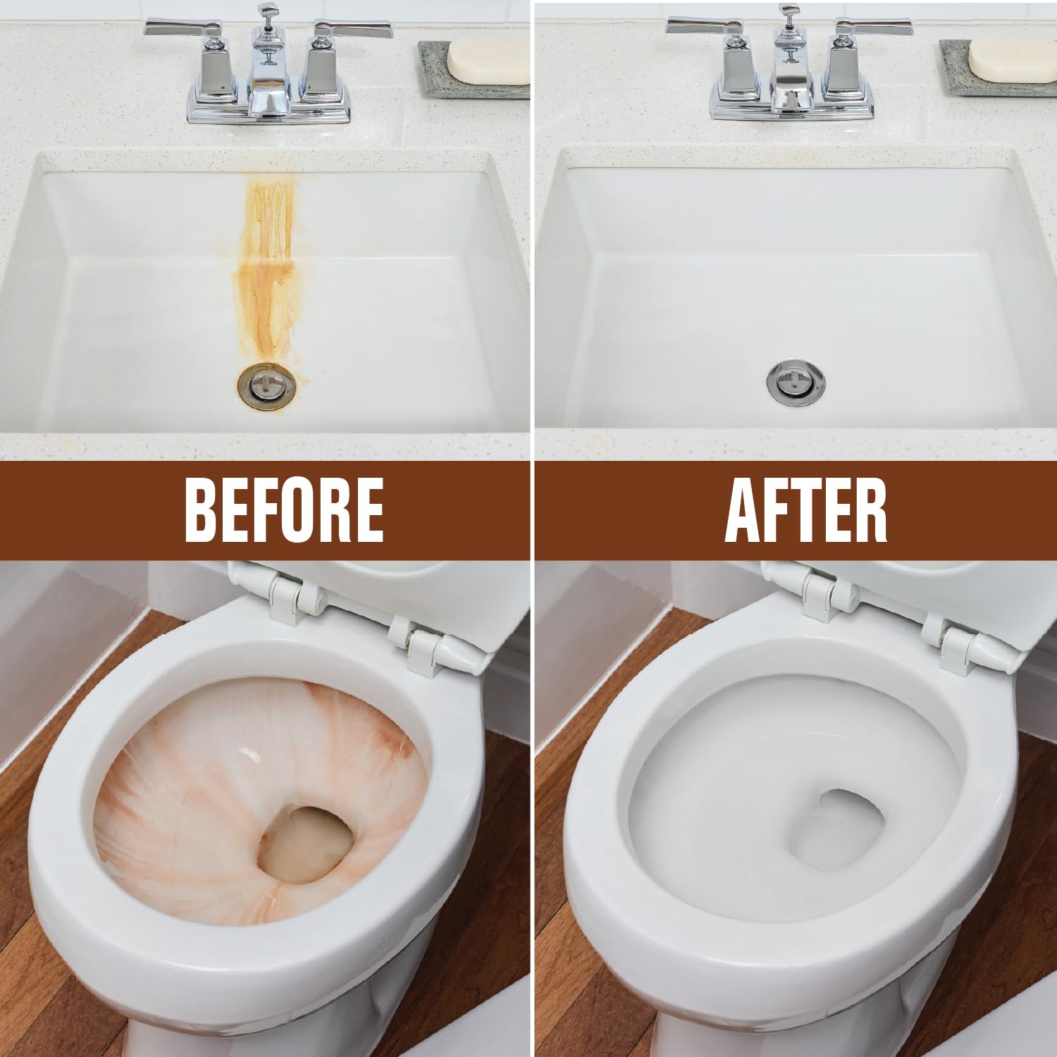 Rust-Oleum Whink Rust Stain Remover | Heavy-Duty Iron Stain Remover for White Toilets & Sinks, Colorfast Fabric & Carpets | 16 oz