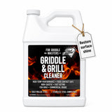 Black Diamond Stoneworks Griddle & Grill Cleaner - Flat Top Griddle Cleaner, Non-Caustic, Food-Contact Safe, Unscented, Residue-Free, Stainless