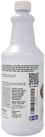 DU-MOST Soap Scum & Hard Water Stain Remover, High Foaming Acid Cleaner Removes Limescale & Soap Residue, Kitchen & Bathroom Use, 32 Oz
