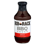Rib Rack Hot Cayenne BBQ Sauce, 19 OZ