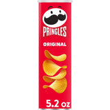 Pringles Potato Crisps Chips, Lunch Snacks, On-The-Go Snacks, Original, 5.2oz Can (1 Can)