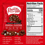 Rockin'Ola Granola Clusters, Quick Breakfast Snack, Allergen Free, No Artificial Flavors, Colors, or Preservatives (Chocolate w/Marshmallows)