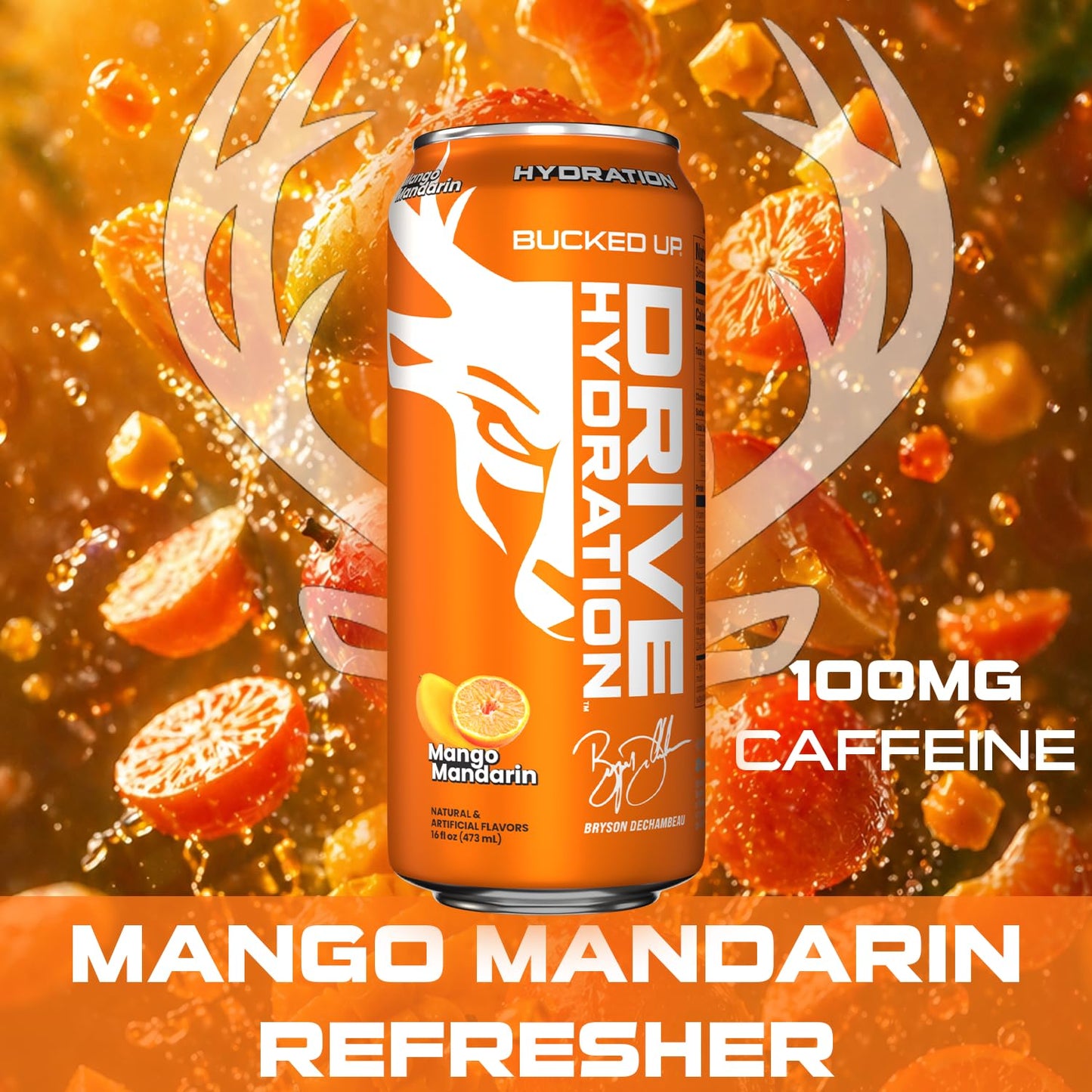 Drive Drink [Bryson] [Mango Mandarin] [12 CT]