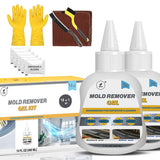 BARINOX Household Mol-d Remover Gel - Stain Cleaning Gel Kit - 14 FL Oz / 10 in 1 Premium Cleaning - for Washing Machine Seals, Tile Grout, Bathroom