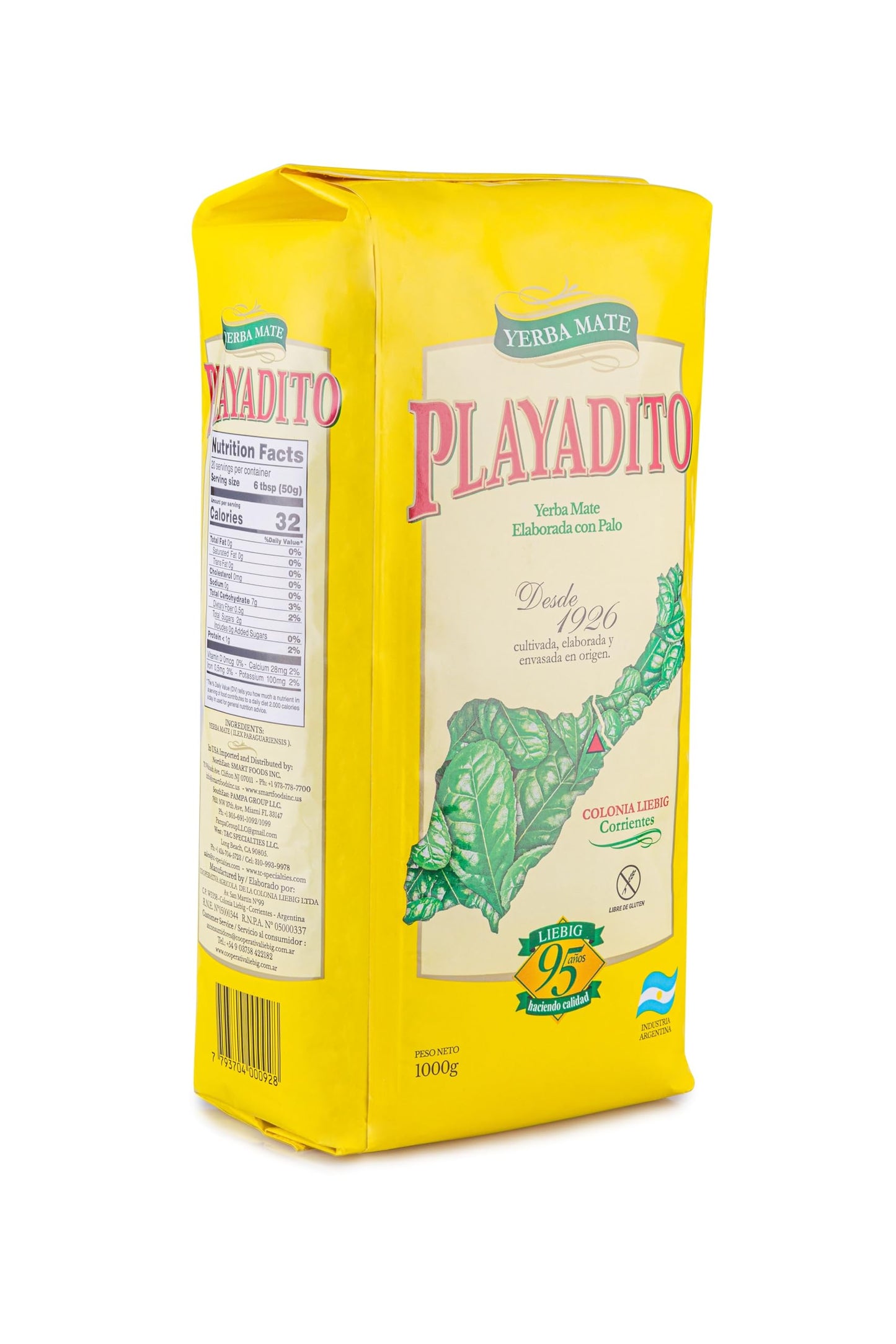 Yerba Mate Playadito 1000g