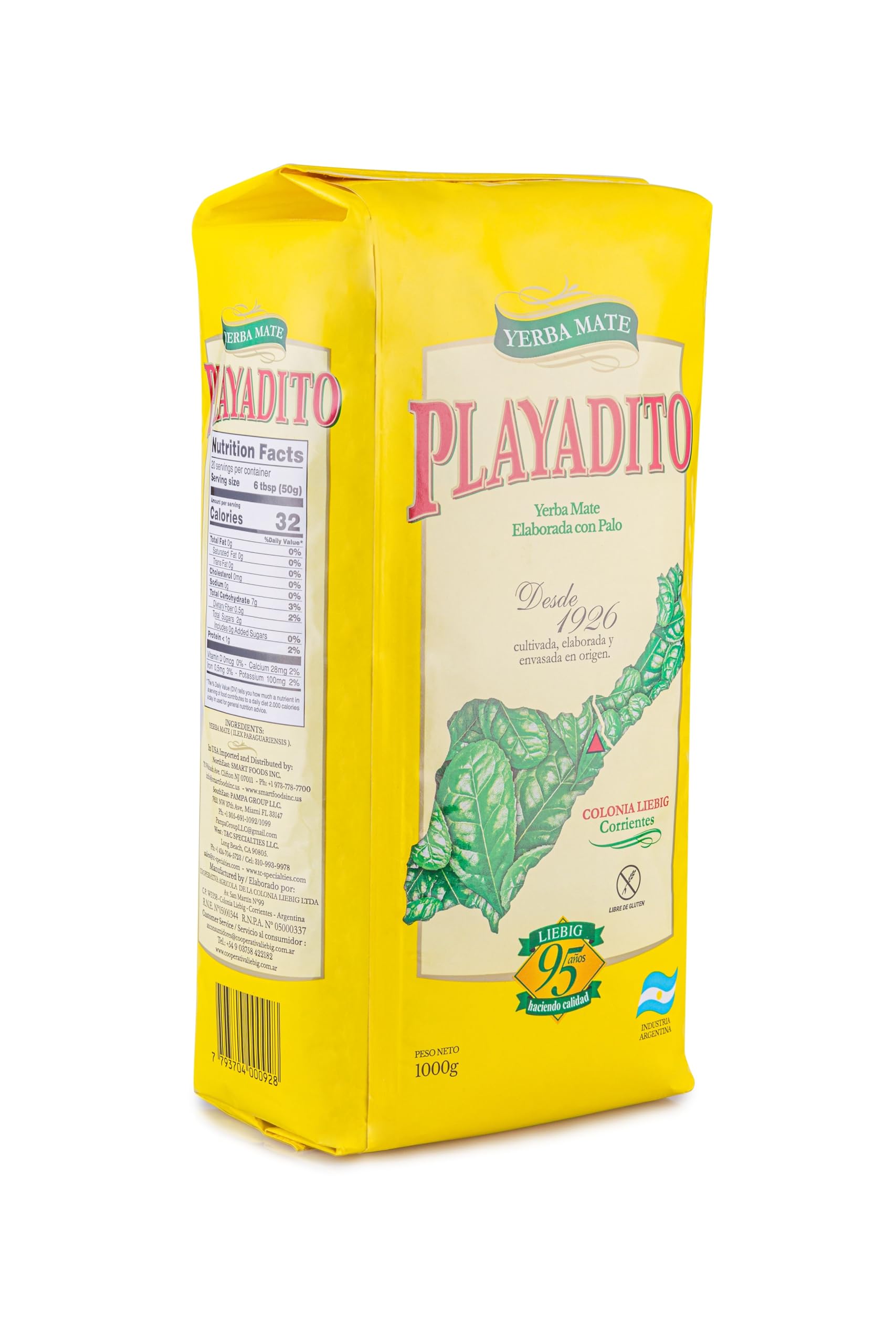 Yerba Mate Playadito 1000g