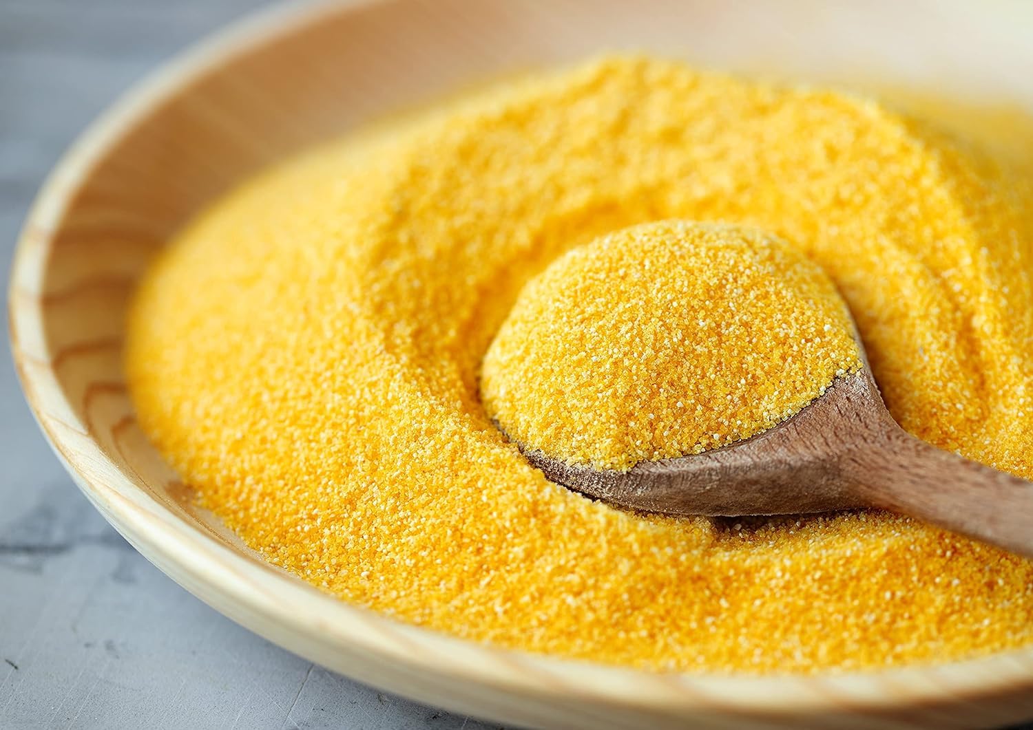 Food to Live Yellow Polenta, 5 Pounds - Finely Ground Cornmeal. Product of Italy. Easy to Cook. Creamy, Smooth Texture. Great as a Side Dish