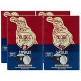 Pudge Coffee Capsules Compatible With Nespresso Brewer Machines, 18 Count (Pack of 4)