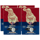 Pudge Coffee Capsules Compatible With Nespresso Brewer Machines, 18 Count (Pack of 4)