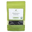 Biokoma Organic Elderberries Dried Fruits 100g (3.55oz) Immunity Digestion Boost Resealable Moisture Proof Pouch USDA Certified Organic Herbal Tea No
