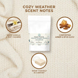 GLAT Group Enzyme-Powered Natural Oxygen Bleach (Powder) - Cozy Weather | Chlorine-Free Stain Remover & Laundry Whitener | Safe for Colors, Septic