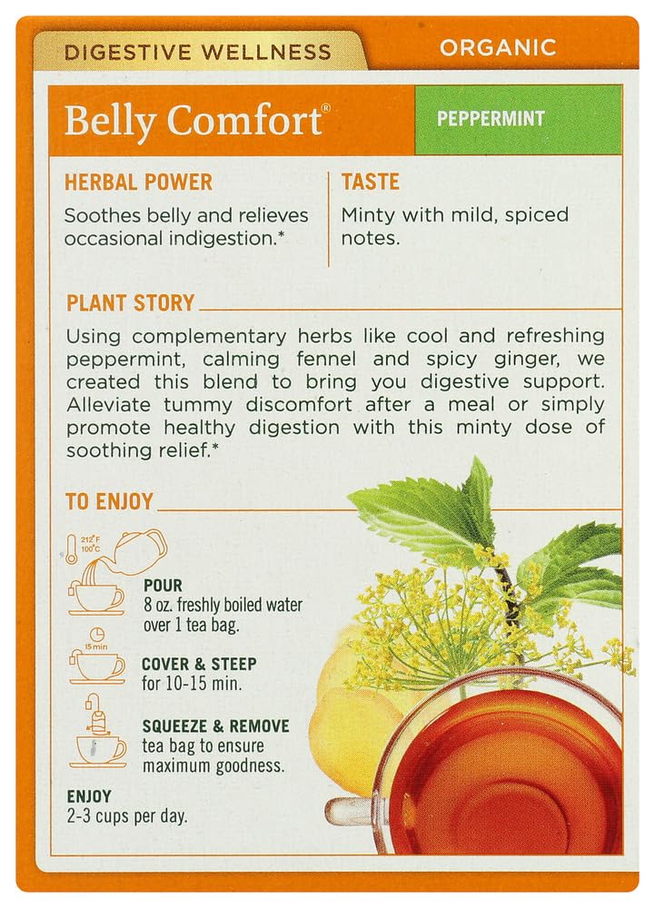 Traditional Medicinals Tea Grn Peppermint Org
