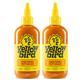 Yellowbird® Classic Habanero Hot Sauce 9.8 oz. Pantry Size (Medium Hot | 2 Bottles | Made in Texas)