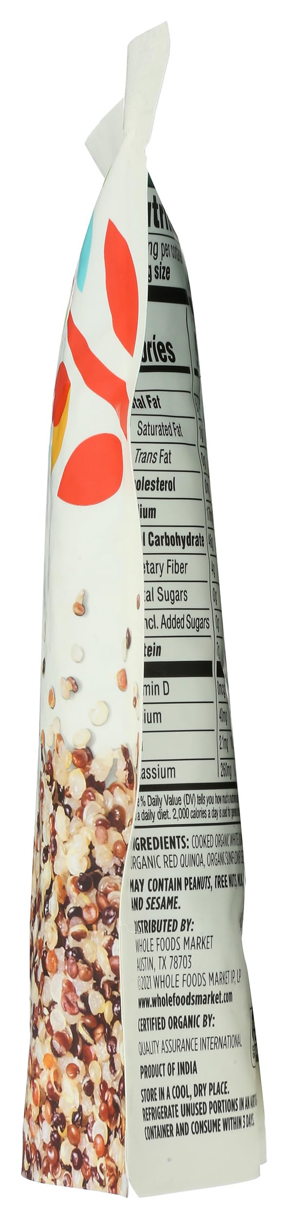 365 by Whole Foods Market, White & Red Quinoa Blend, 90-Second Microwave in Pound, 8.8 Ounce