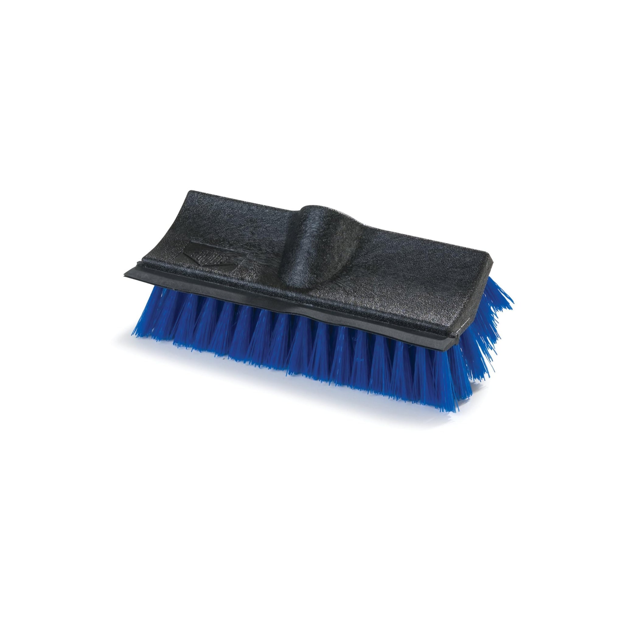 CFS 3619014 Dual Surface Floor Scrub with Rubber Squeegee, 10" Length, Blue