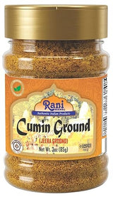 Rani Cumin (Jeera) Powder Spice 3oz (85g) PET Jar ~ All Natural | Vegan | Gluten Friendly | NON-GMO | Kosher | Indian Origin